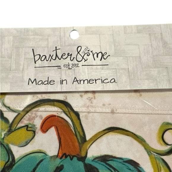 Orange Pumpkin Canvas Yard Flag - Picture 3 of 5